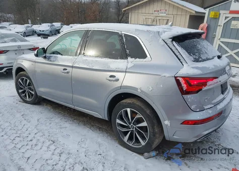2022 Audi Q5 Prestige 45 Tfsi S Line Quattro S Tronic из США, поврежденный, VIN WA1FAAFY8N2108835